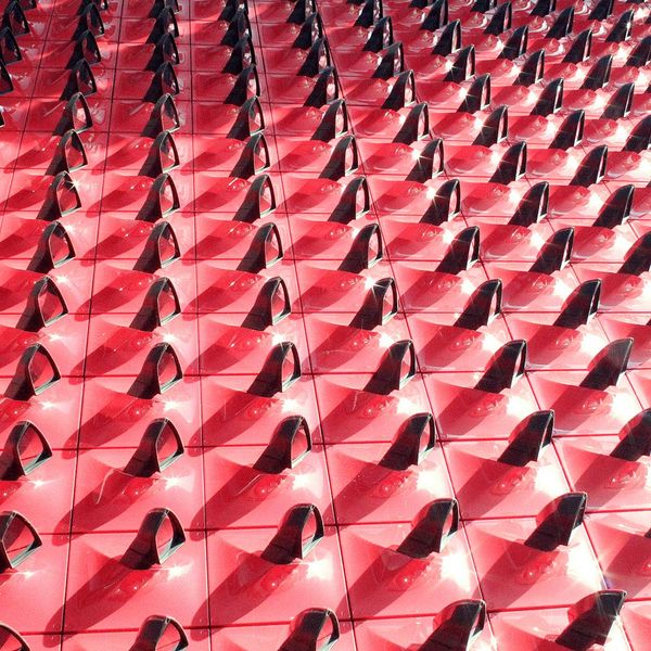 Symmetric abstract pattern suggesting order and calm